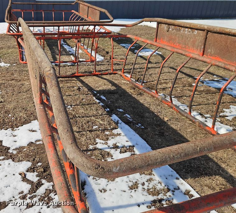 image for item EO4973 (4) Hay Monster round bale feeders