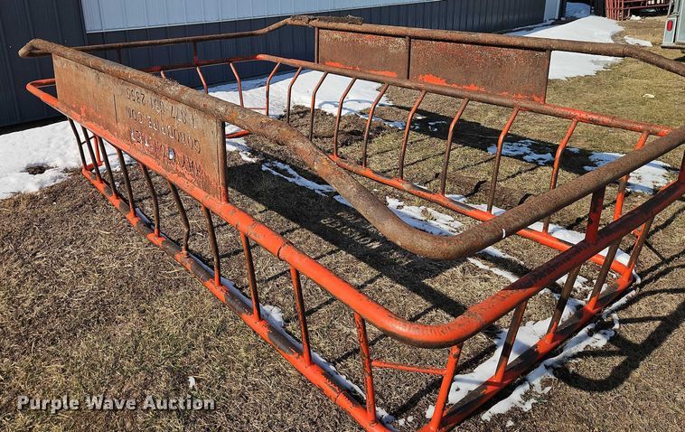 image for item EO4973 (4) Hay Monster round bale feeders