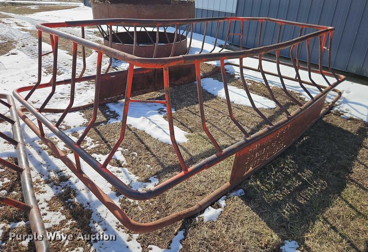 image for item EO4973 (4) Hay Monster round bale feeders