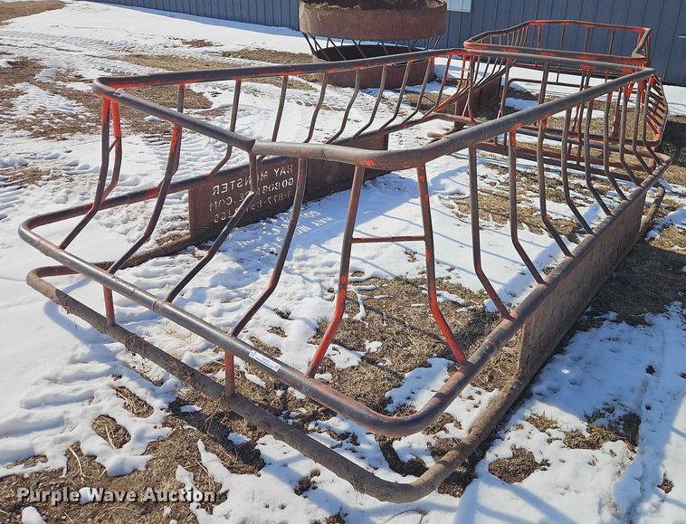 image for item EO4973 (4) Hay Monster round bale feeders