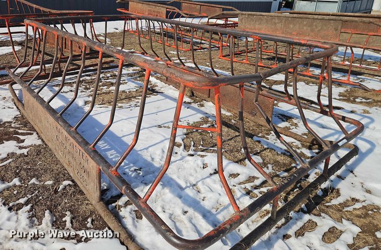 image for item EO4973 (4) Hay Monster round bale feeders