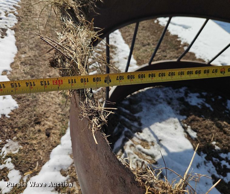 image for item EO4973 (4) Hay Monster round bale feeders