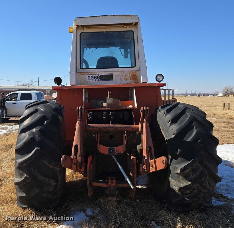 image for item ET1230 1974 Case 2470 4WD tractor