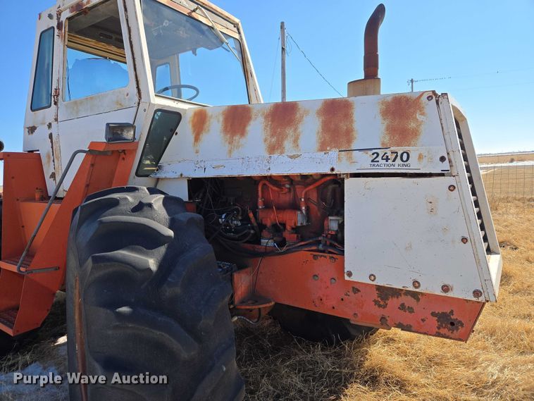 image for item ET1230 1974 Case 2470 4WD tractor