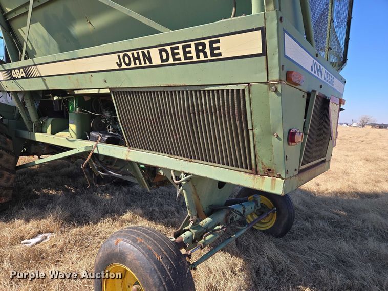 image for item ET1233 John Deere 484 cotton stripper