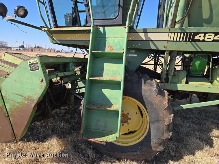 image for item ET1233 John Deere 484 cotton stripper