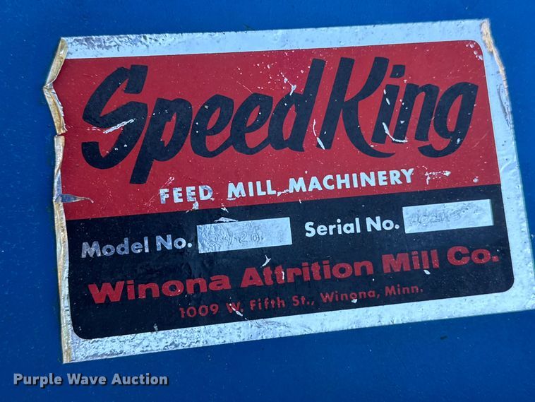 image for item ET4495 Speed King 2420 hammer mill