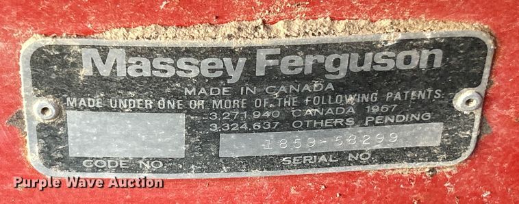 image for item ET6994 Massey Ferguson rigid head