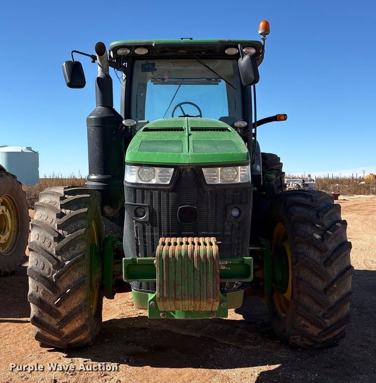 image for item EU4729 2016 John Deere 8245R MFWD tractor