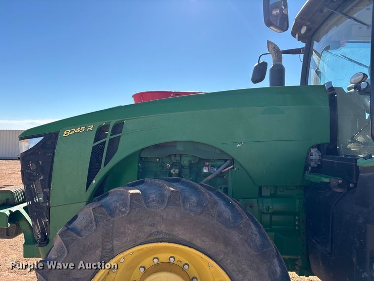 image for item EU4729 2016 John Deere 8245R MFWD tractor