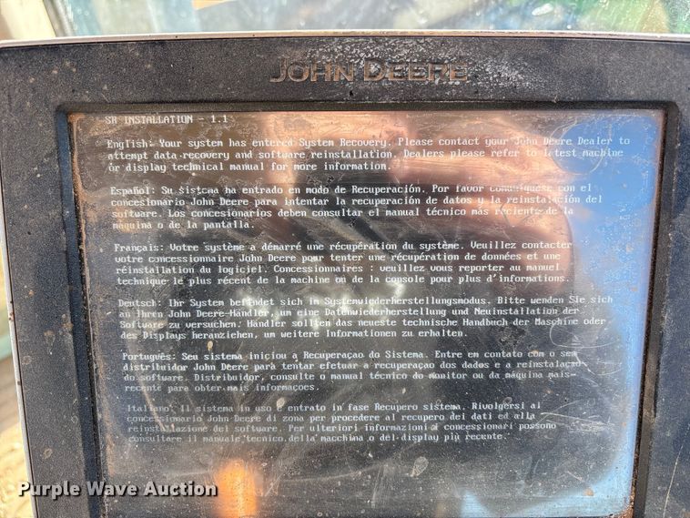 image for item EU4729 2016 John Deere 8245R MFWD tractor