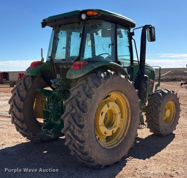 image for item EU4730 2019 John Deere 6120E MFWD tractor