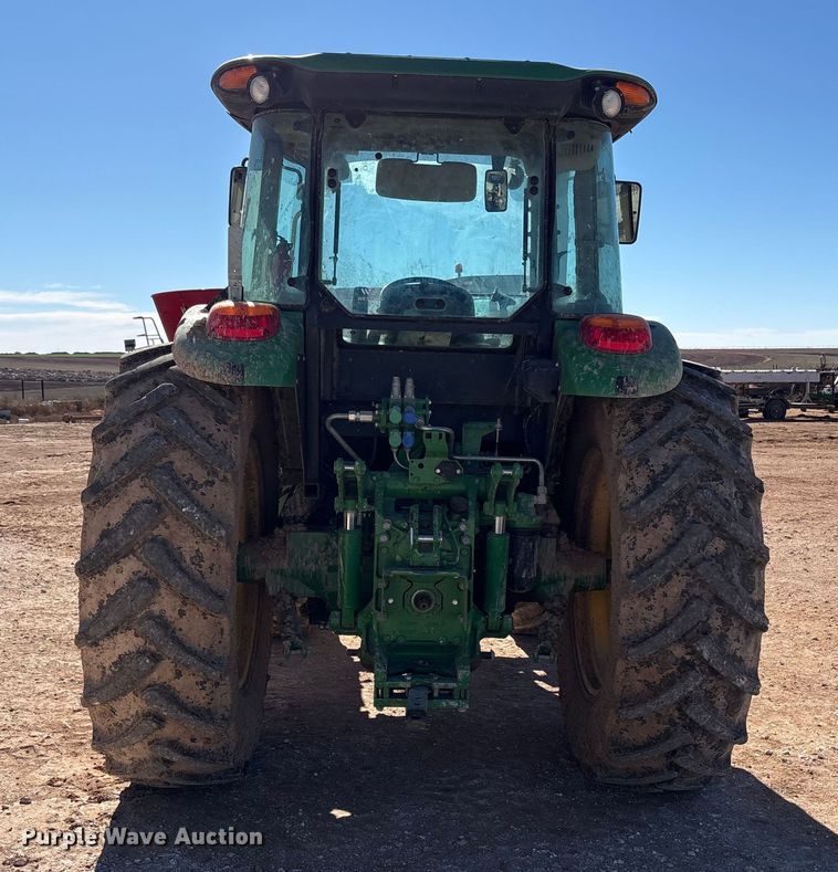 image for item EU4730 2019 John Deere 6120E MFWD tractor