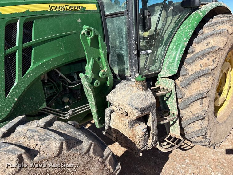 image for item EU4730 2019 John Deere 6120E MFWD tractor