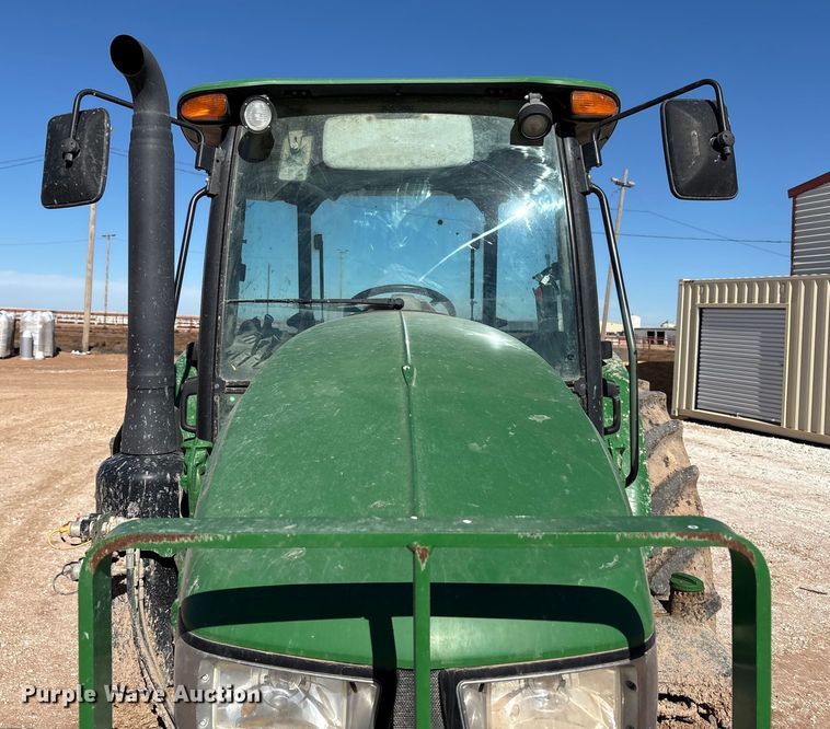 image for item EU4730 2019 John Deere 6120E MFWD tractor