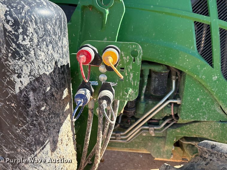 image for item EU4730 2019 John Deere 6120E MFWD tractor