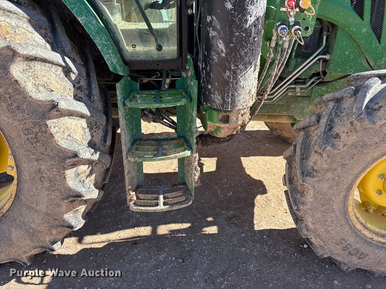 image for item EU4730 2019 John Deere 6120E MFWD tractor