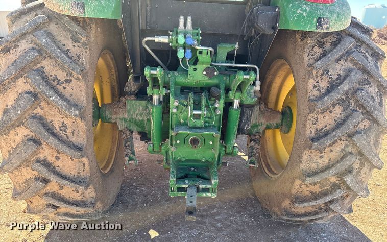 image for item EU4730 2019 John Deere 6120E MFWD tractor