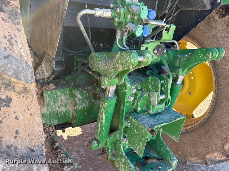 image for item EU4730 2019 John Deere 6120E MFWD tractor