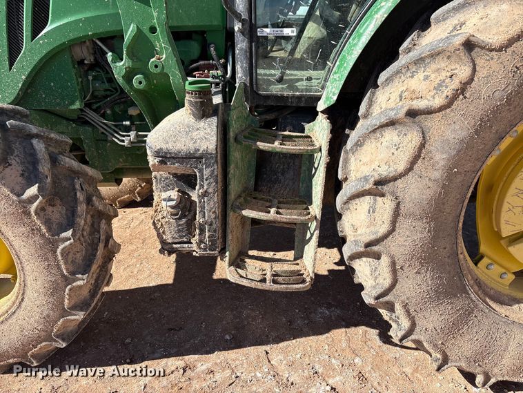 image for item EU4730 2019 John Deere 6120E MFWD tractor