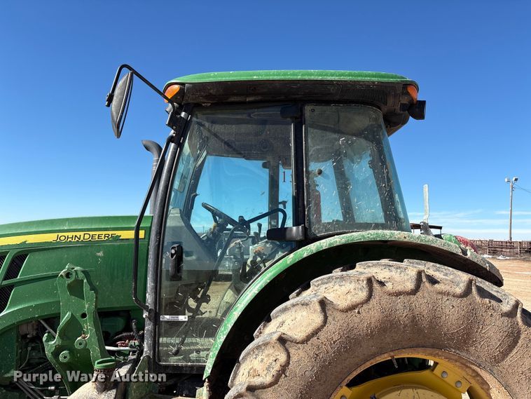 image for item EU4730 2019 John Deere 6120E MFWD tractor