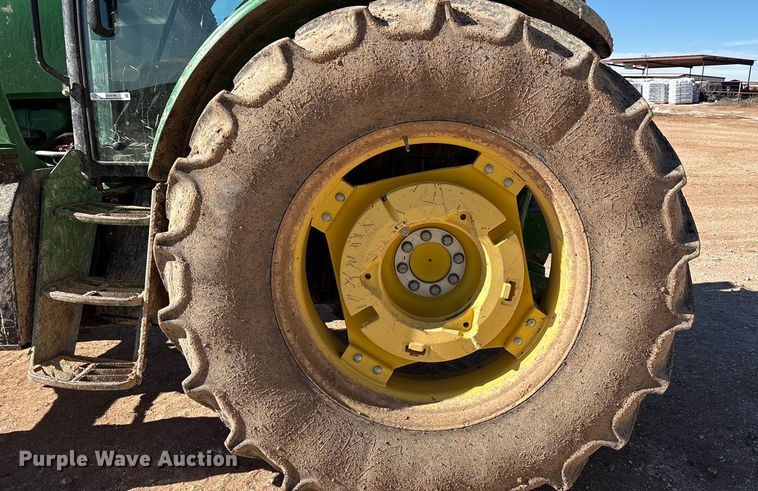 image for item EU4730 2019 John Deere 6120E MFWD tractor