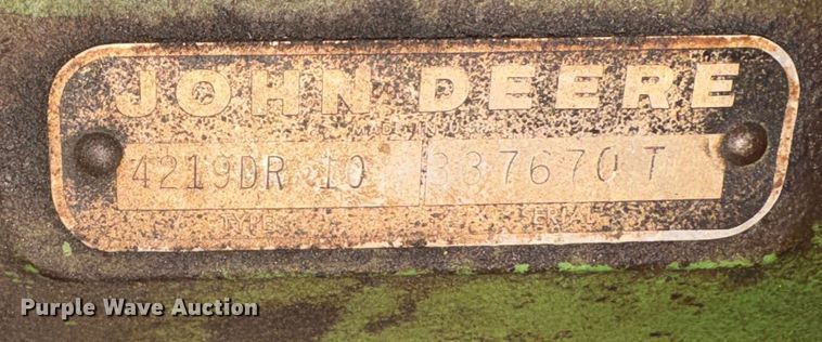 image for item EV2662 John Deere 2030A tractor