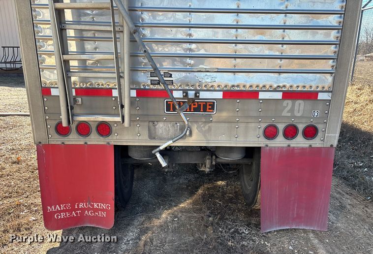image for item FG0007 2008 Timpte grain trailer
