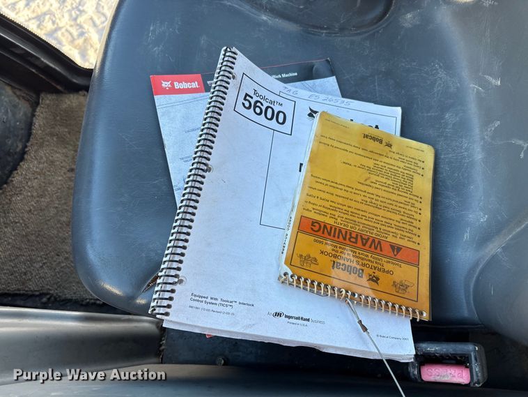 image for item FK1130 2003 Bobcat Toolcat 5600 utility vehicle