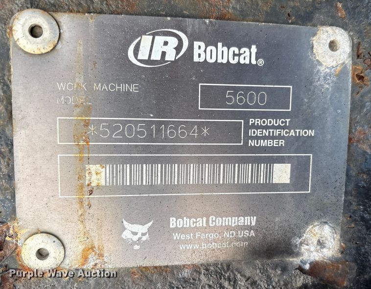 image for item FK1130 2003 Bobcat Toolcat 5600 utility vehicle