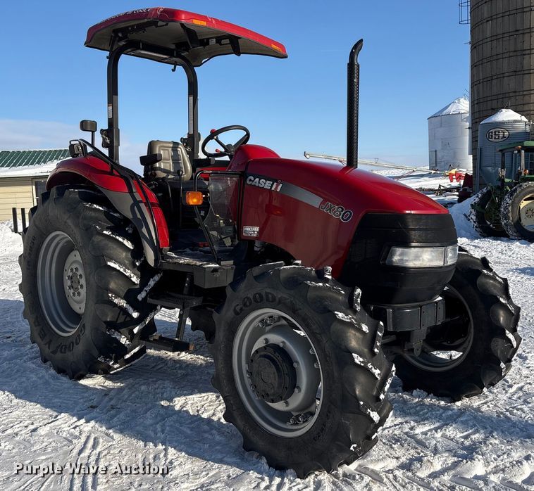 image for item FK1131 2007 Case IH JX80 MFWD tractor