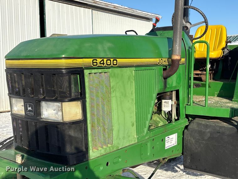 image for item FK1132 1996 John Deere 6400 tractor