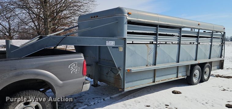 image for item FN5530 1990 Coose Trailer  livestock trailer