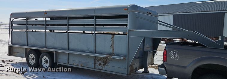 image for item FN5530 1990 Coose Trailer  livestock trailer