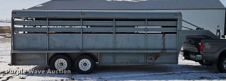 image for item FN5530 1990 Coose Trailer  livestock trailer