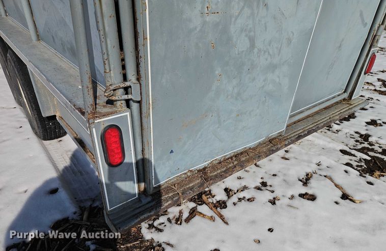 image for item FN5530 1990 Coose Trailer  livestock trailer
