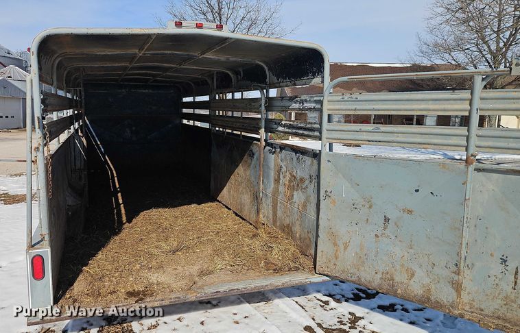 image for item FN5530 1990 Coose Trailer  livestock trailer