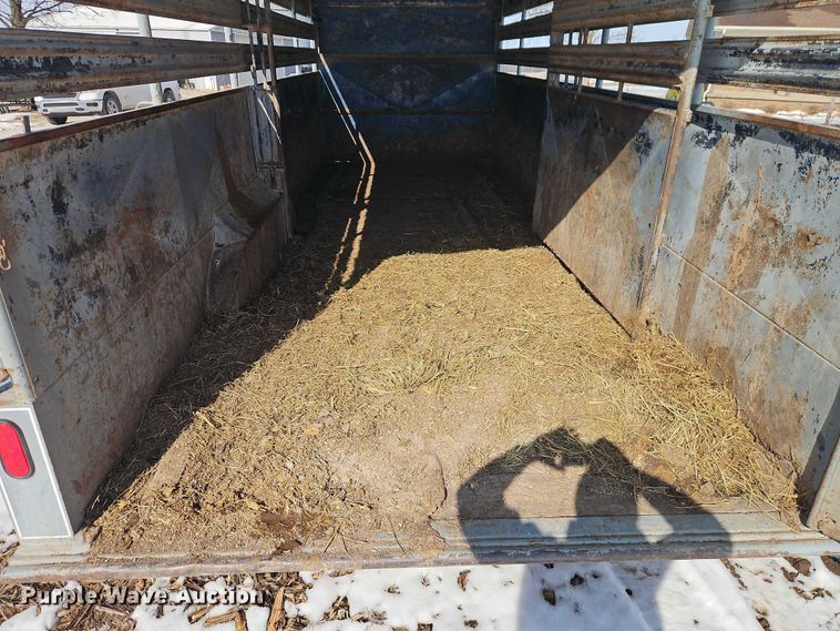 image for item FN5530 1990 Coose Trailer  livestock trailer