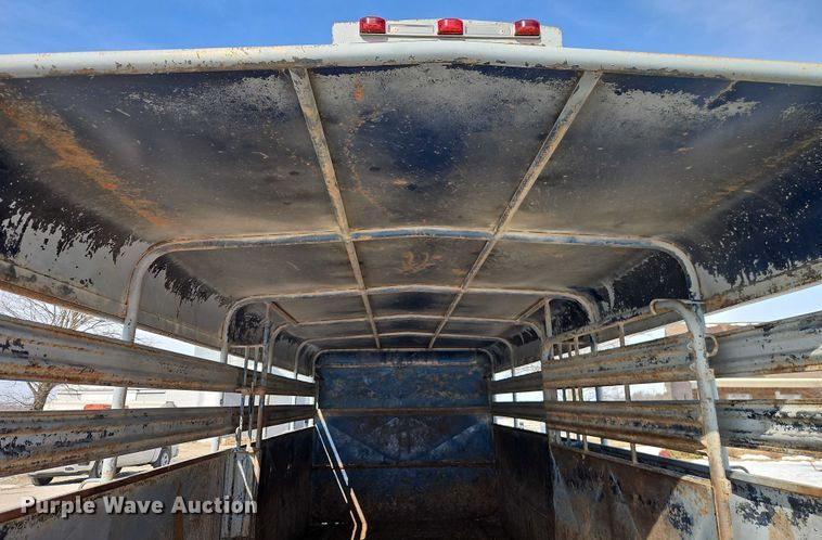 image for item FN5530 1990 Coose Trailer  livestock trailer
