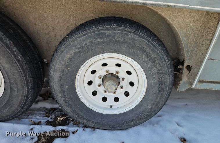 image for item FN5530 1990 Coose Trailer  livestock trailer