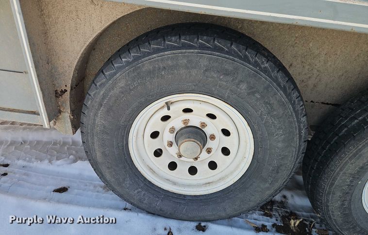 image for item FN5530 1990 Coose Trailer  livestock trailer