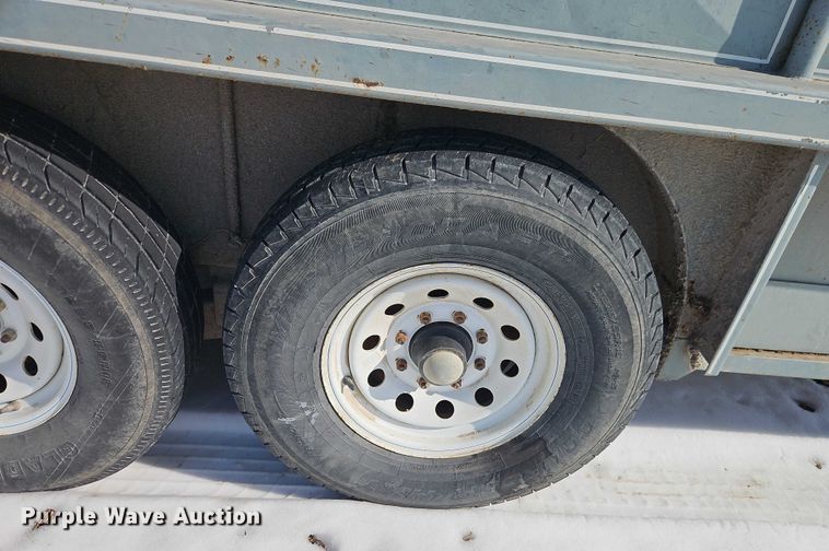 image for item FN5530 1990 Coose Trailer  livestock trailer