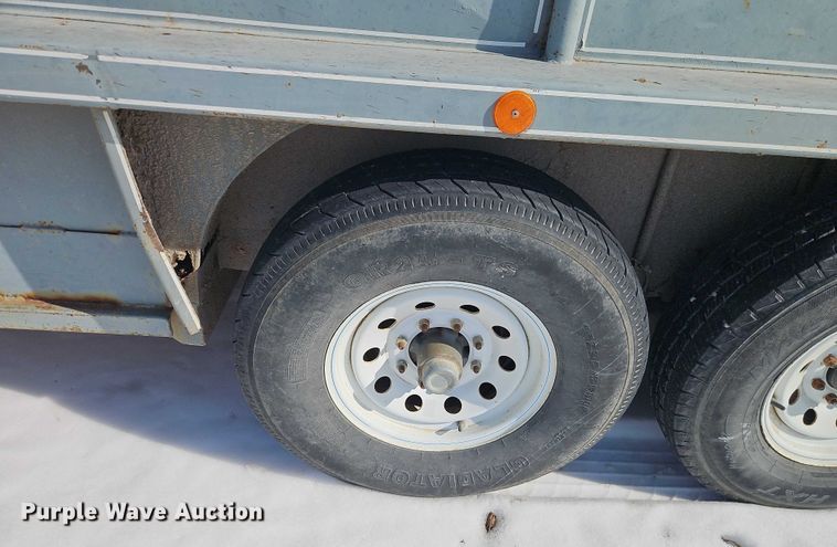 image for item FN5530 1990 Coose Trailer  livestock trailer