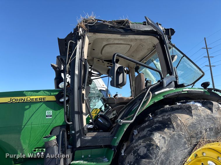 image for item YA1988 2018 John Deere 8245R MFWD tractor