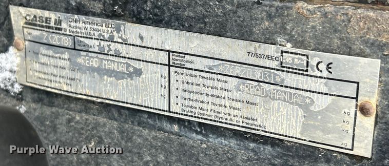 image for item YA2102 2006 Case IH MX275 4WD tractor