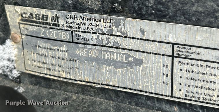 image for item YA2102 2006 Case IH MX275 4WD tractor