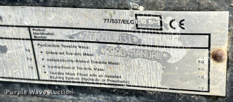 image for item YA2102 2006 Case IH MX275 4WD tractor