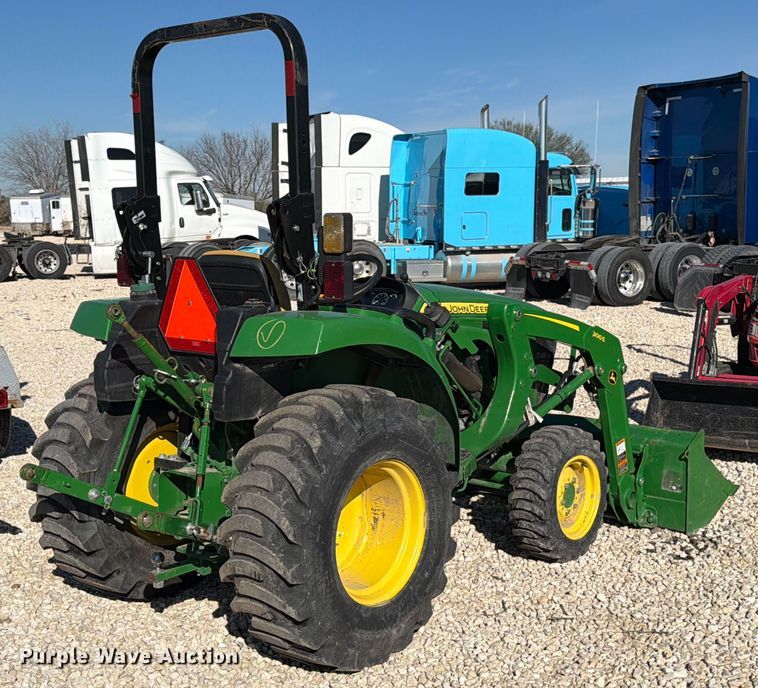 image for item YA2167 2022 John Deere 3035D MFWD tractor