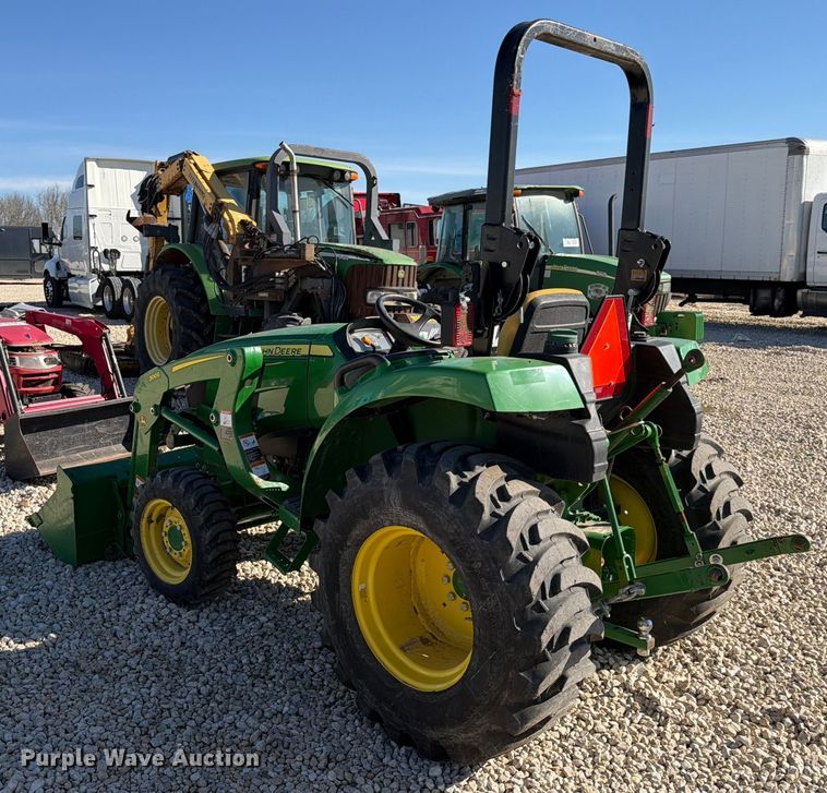 image for item YA2167 2022 John Deere 3035D MFWD tractor