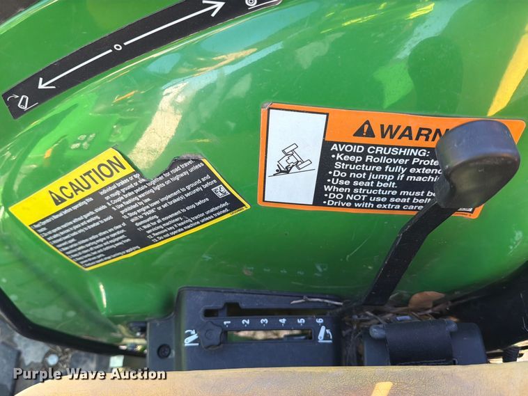 image for item YA2167 2022 John Deere 3035D MFWD tractor